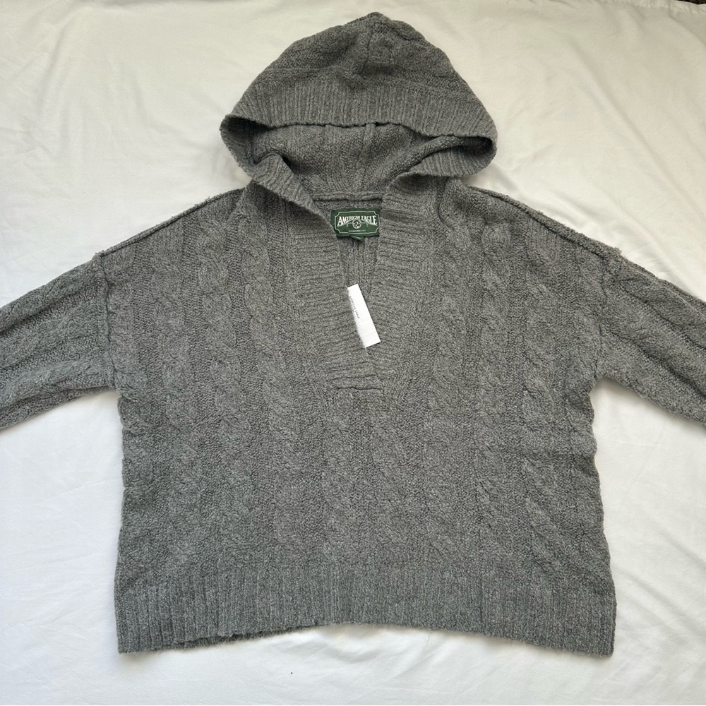 NWT American Eagle Hooded Sweater | Size XS